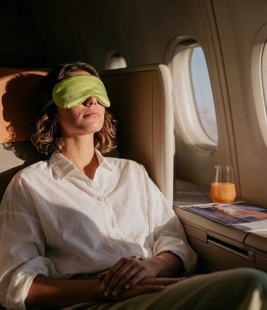 Coussin relaxant pour les yeux en soie - Eye Pillow Lavande & Cassia : Souffle de Nature