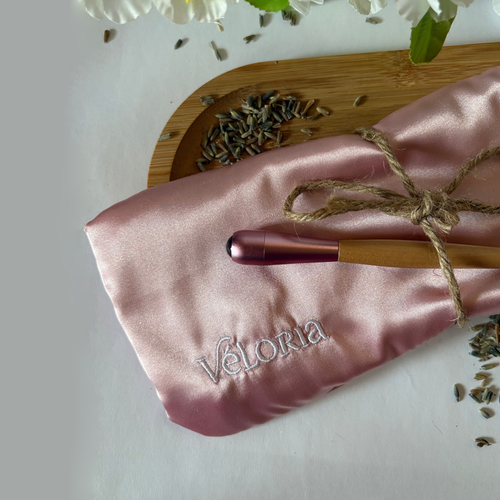 Coffret bien-être visage – Coussin yeux & Roller massage – Douce aurore