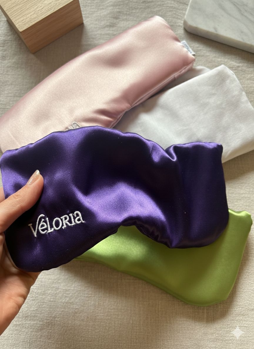 Coffret bien-être visage – Coussin yeux & Roller massage - Nuit calme